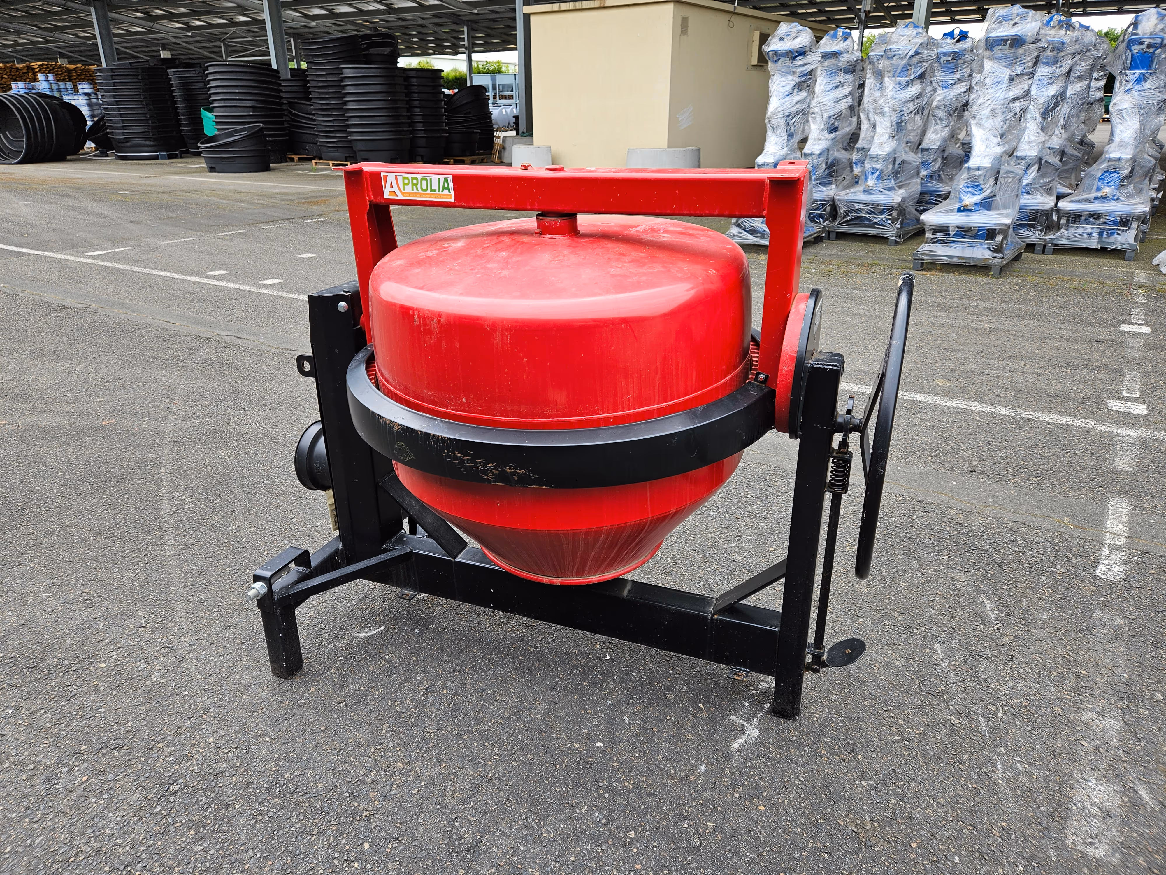 Bétonnière 350L Lerin cartel BALTB6 avec défauts