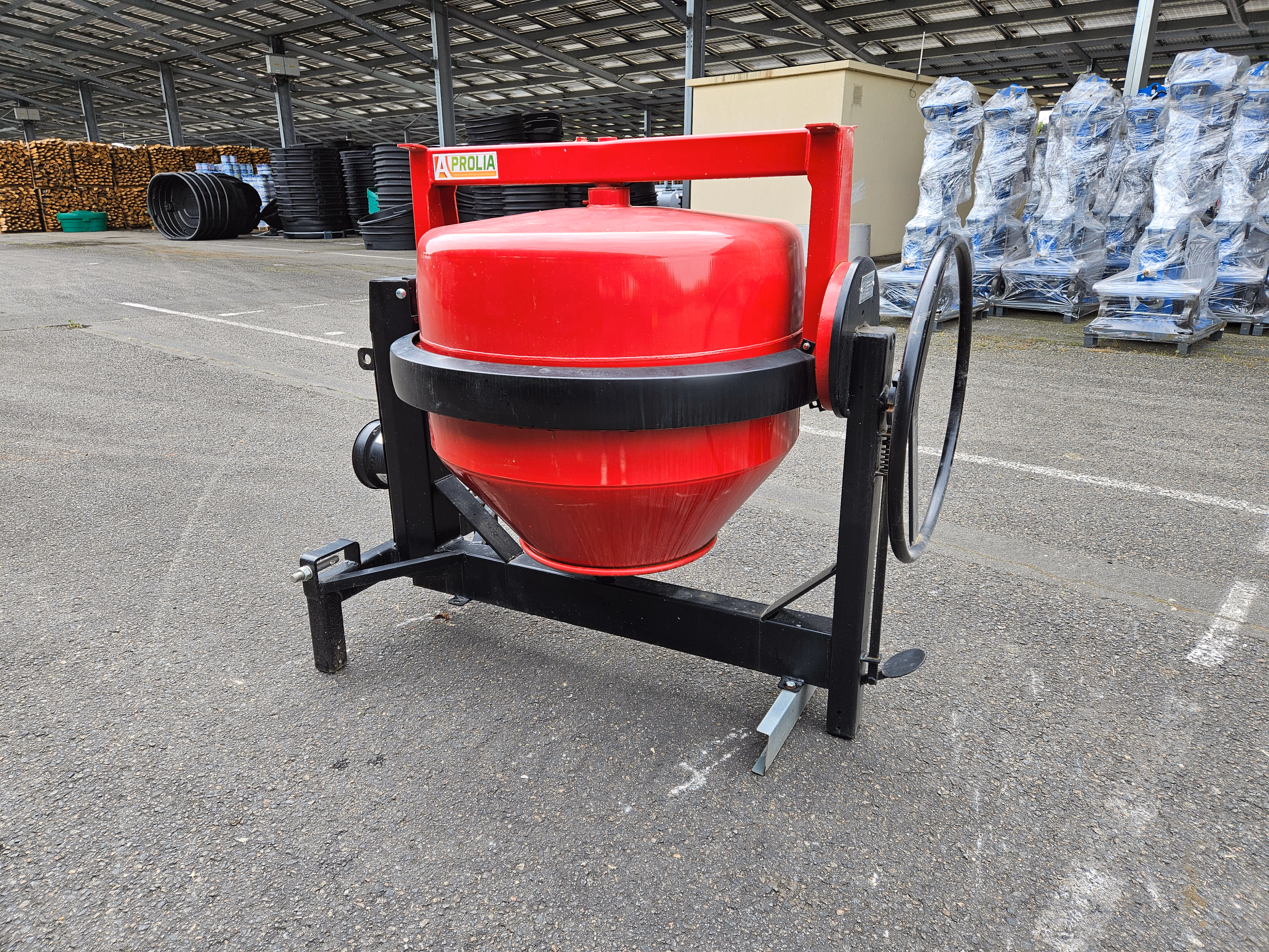 Bétonnière 350L Lerin cartel BALTB6 avec défauts