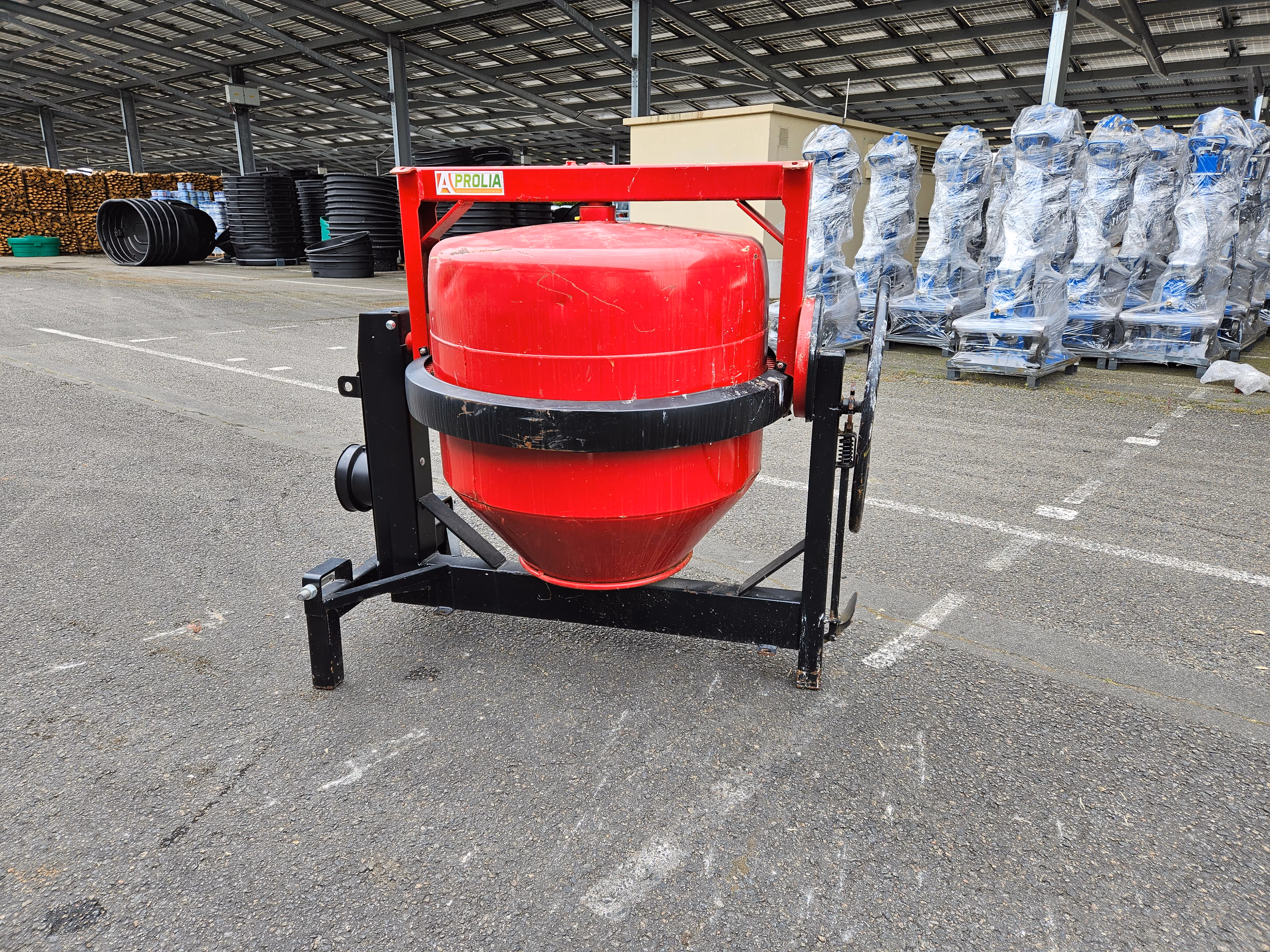 Bétonnière 430L Lerin cartel BALTB12 avec défauts