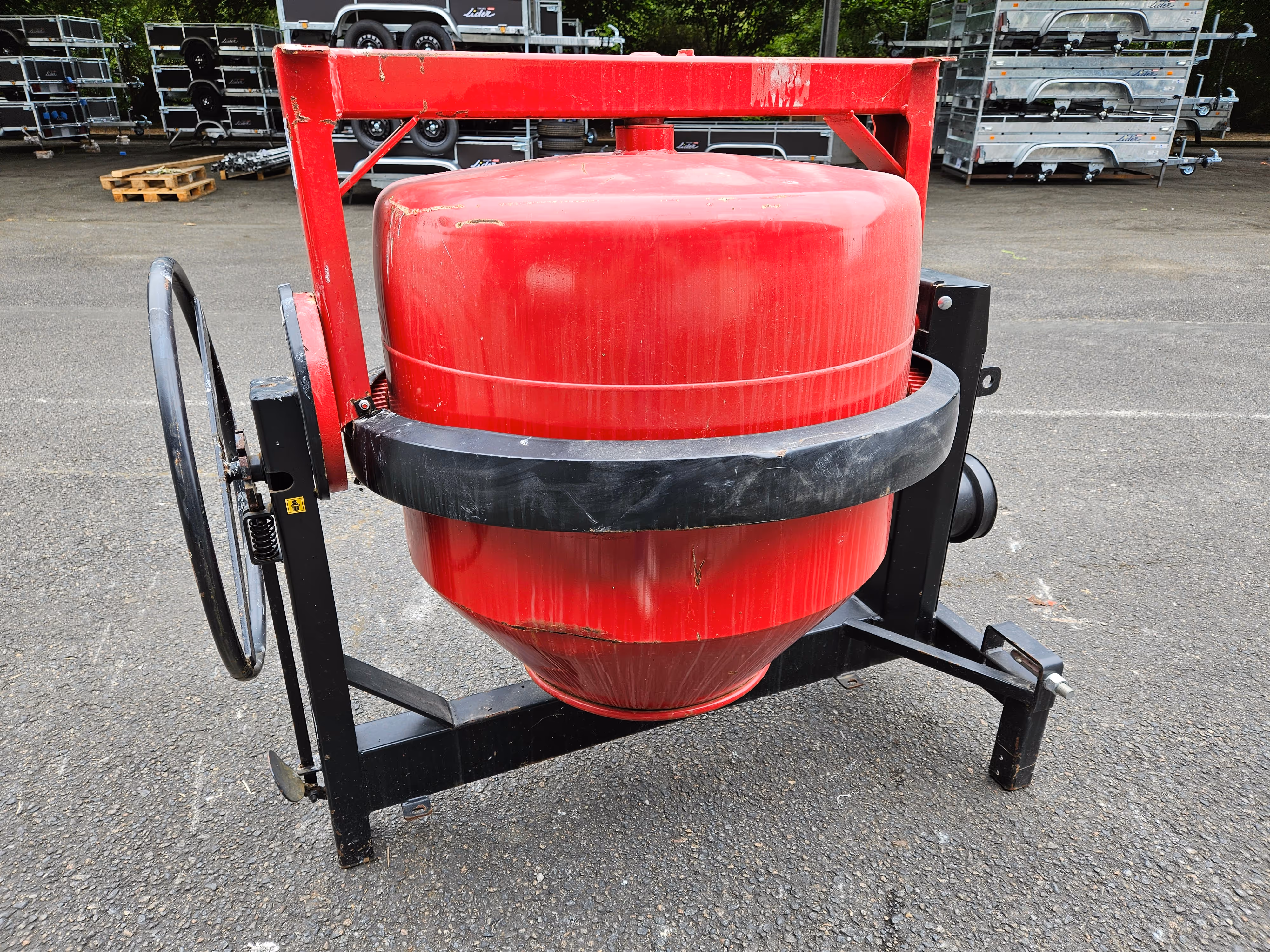 Bétonnière 430L Lerin cartel BALTB12 avec défauts