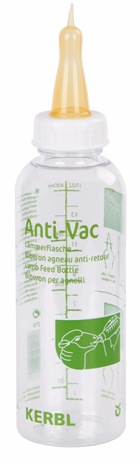 Biberon pour agneau 500ml anti-retour