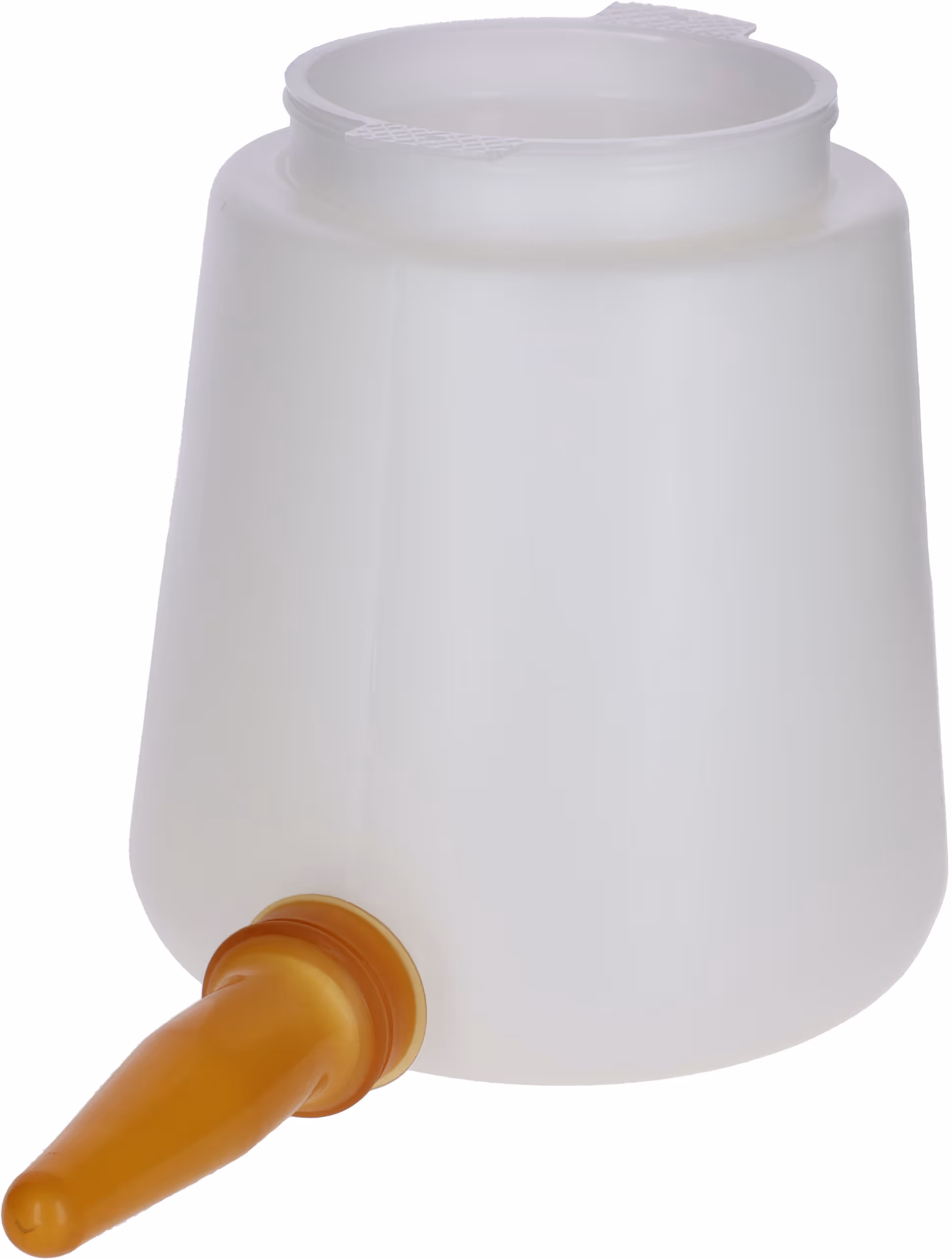 Biberon veau plastique 5 l couvercle et poignée plastique
