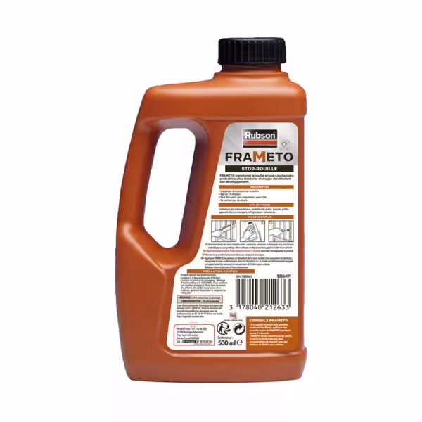 Bidon 500ml Rubson frameto traitement anti rouille