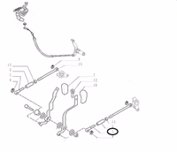 Biellette commande de relevage New Holland 5188164 origine