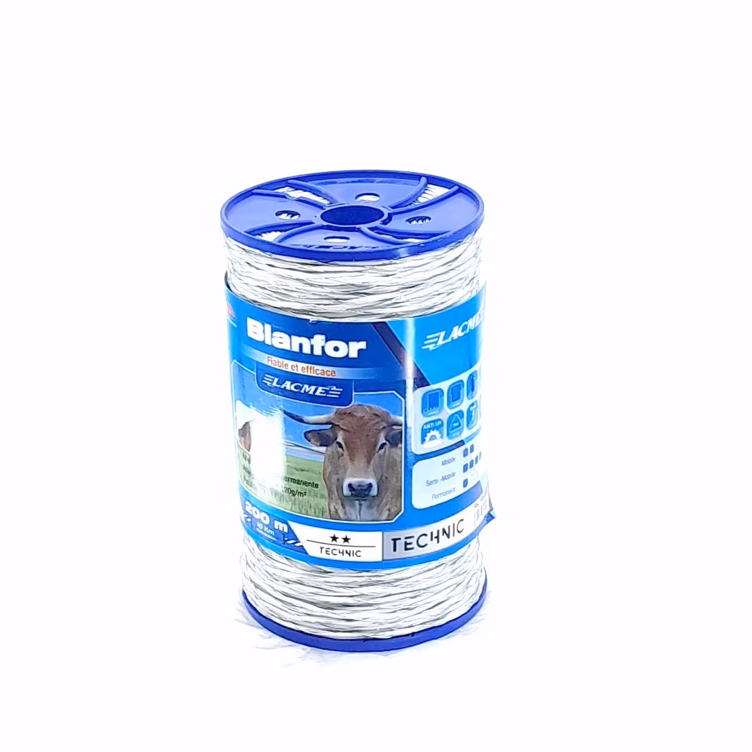 BLANFOR 200M Bobine Blanc Lacmé