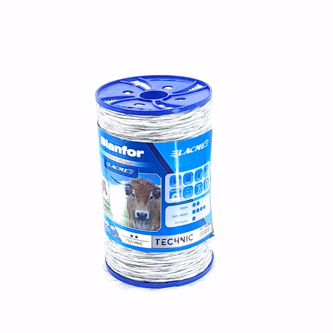 BLANFOR 200M Bobine Blanc Lacmé