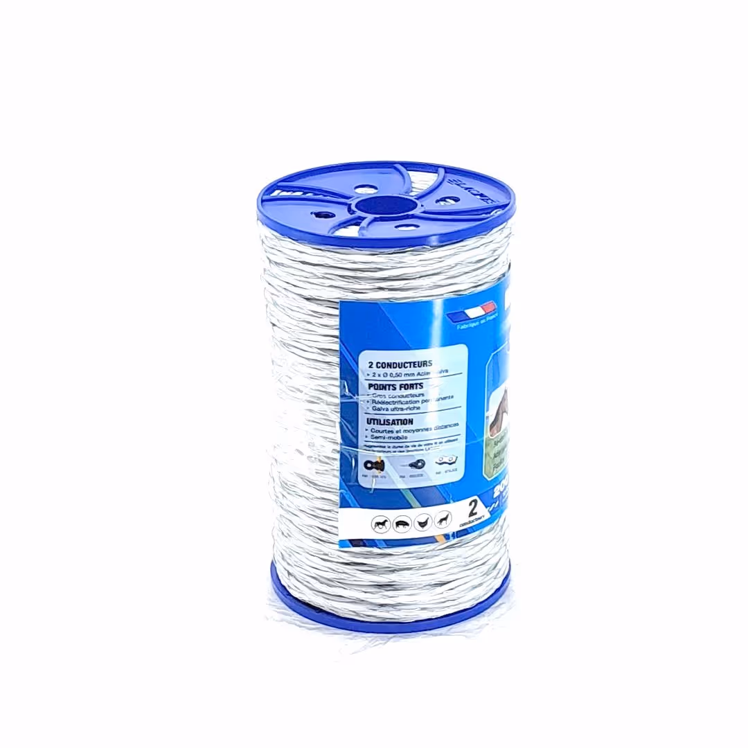 BLANFOR 200M Bobine Blanc Lacmé