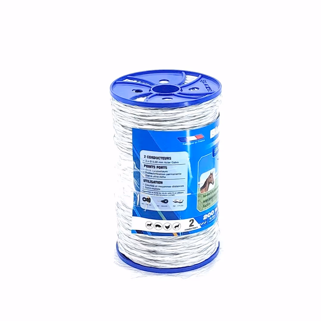 BLANFOR 200M Bobine Blanc Lacmé