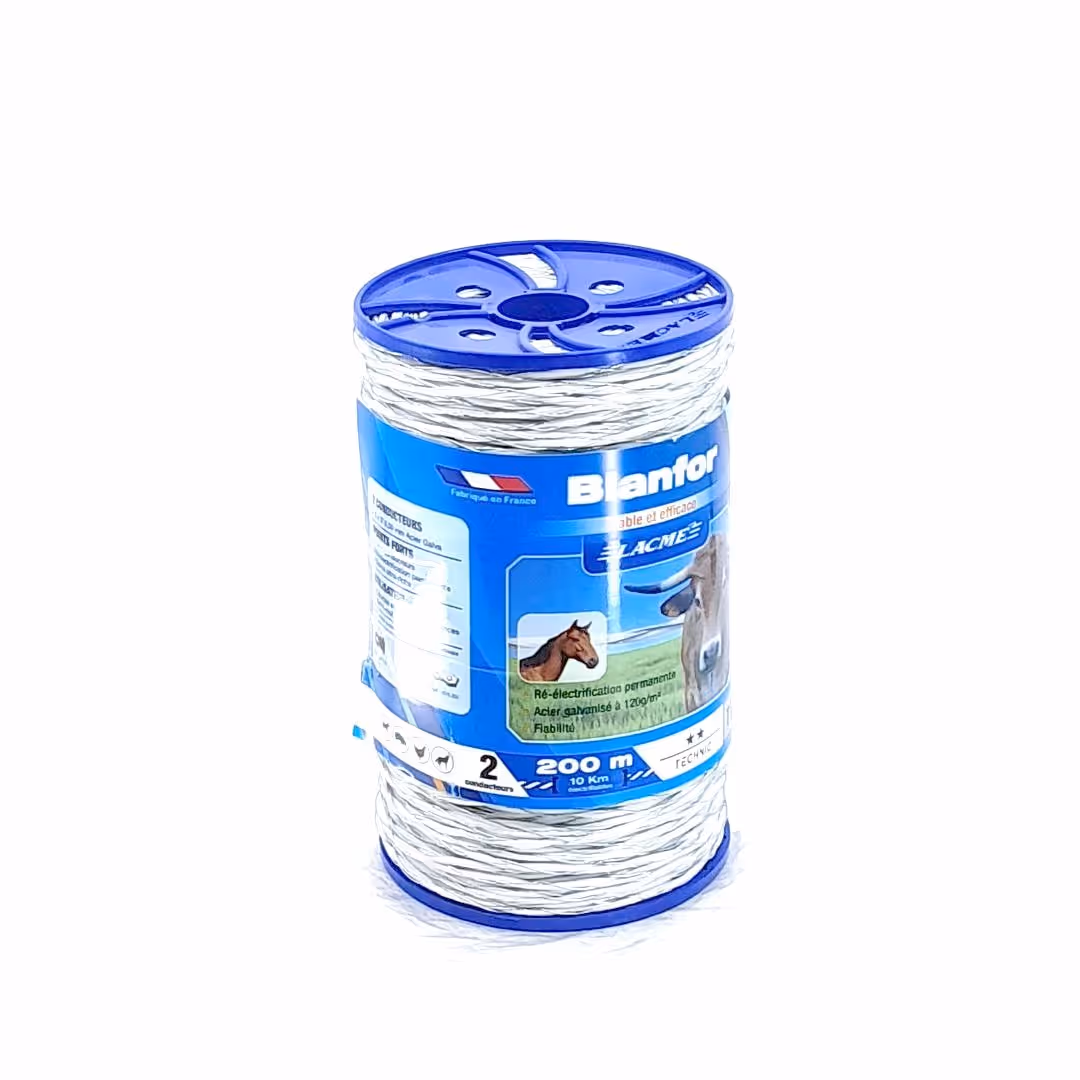 BLANFOR 200M Bobine Blanc Lacmé