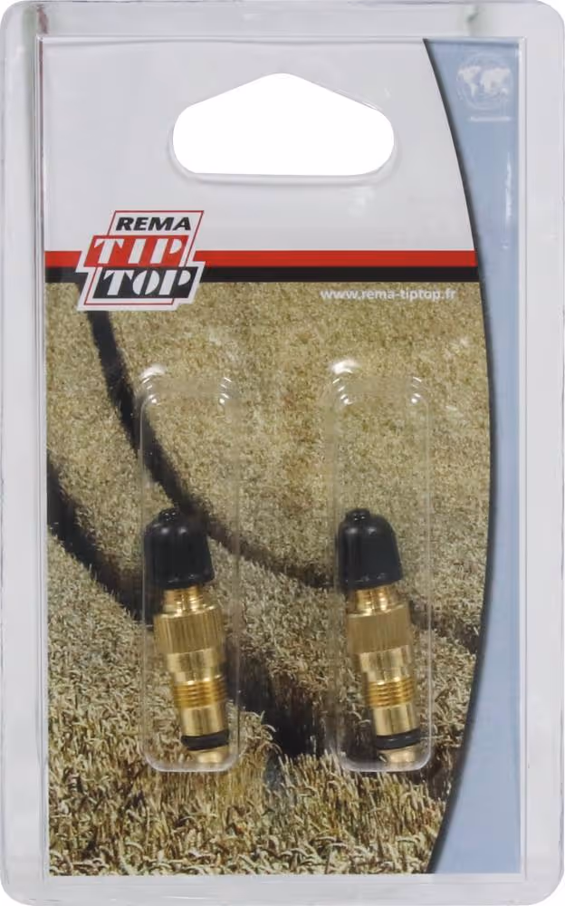BLISTER 2 EMBOUTS DE VALVE AIR & EAU NM