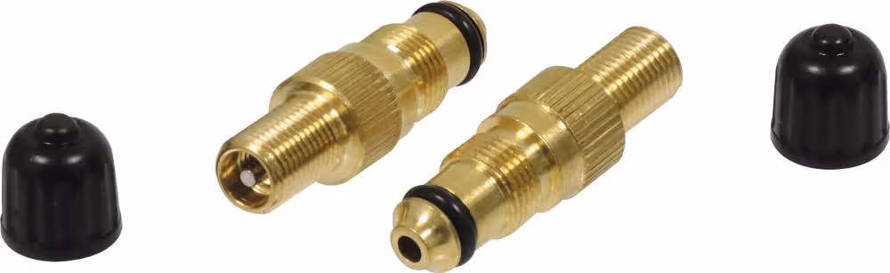 BLISTER 2 EMBOUTS DE VALVE AIR & EAU NM