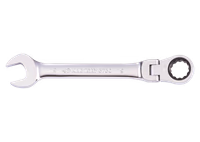 Blister de clé mixte à cliquet tête inclinable 14mm