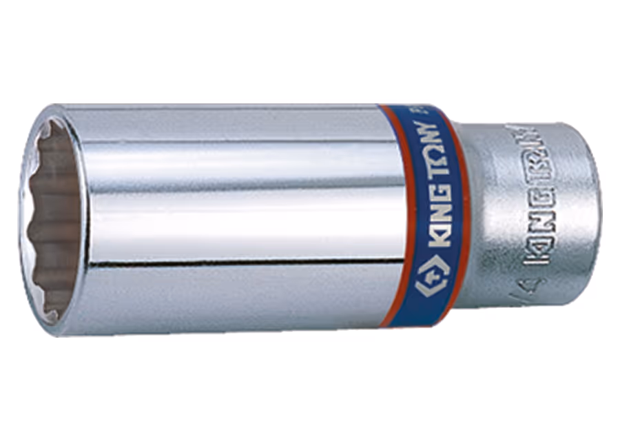 Blister de douille longue 3/8" 12 pans 11mm 
