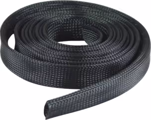 Blister de gaine extensible tressee 2m noire pour cable 5-16mm²