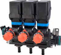 Bloc 2 vannes electriques pour pulverisateur Arag 3 voies 86301251 Origine