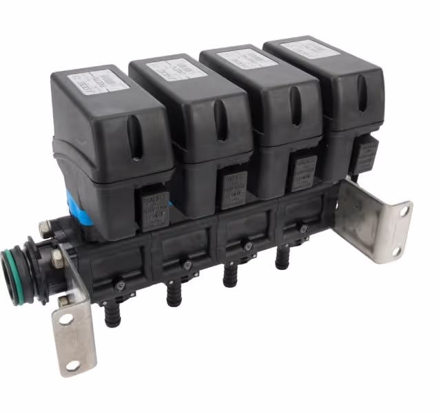 Bloc 4 vannes electriques pour pulverisateur Arag 2 voies 86300451 Origine