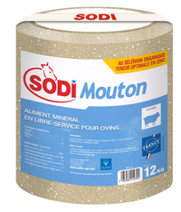 Bloc à lécher SodiMouton pour Ovins 12 Kg