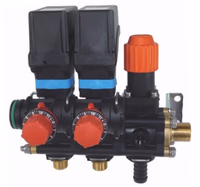 Bloc 3 vannes pulverisateur Arag avec soupape de sécurité 863613H Origine