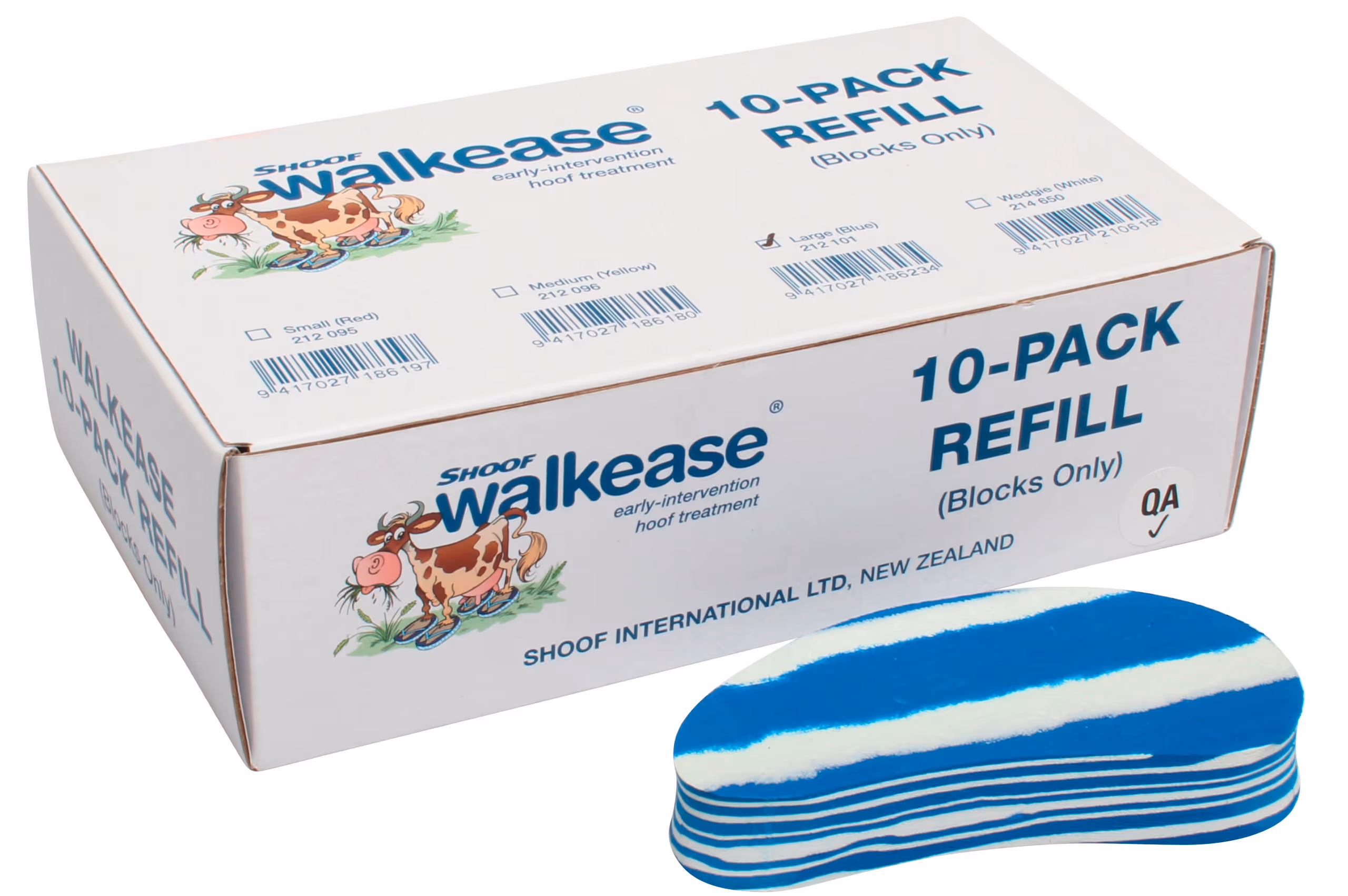 Bloc rechange Walkease taille L, 10pcs