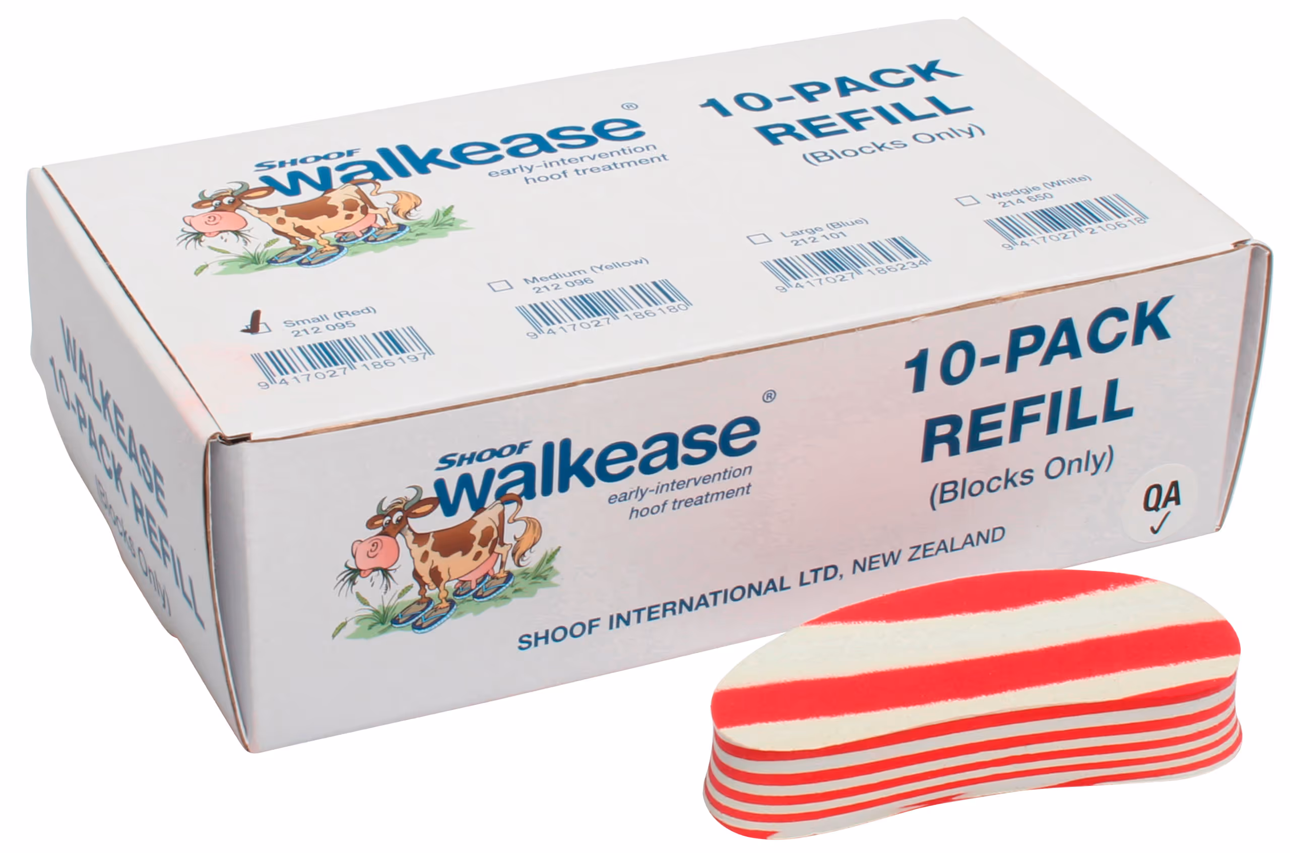 Bloc rechange Walkease taille S, 10pcs