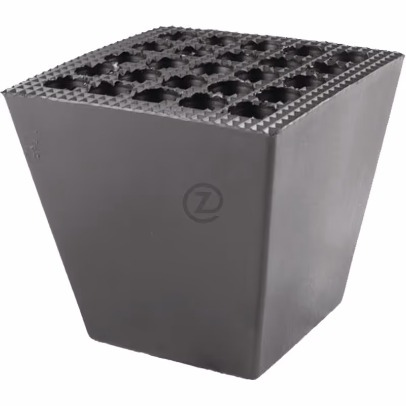Bloc trapézoïdal en caoutchouc 140, universel
