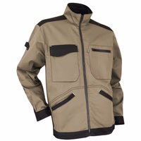 Blouson titane coloris gris noir  2 lebeurre
