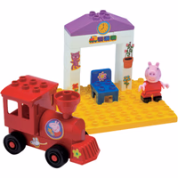 Jouet peppa pig gare 57072