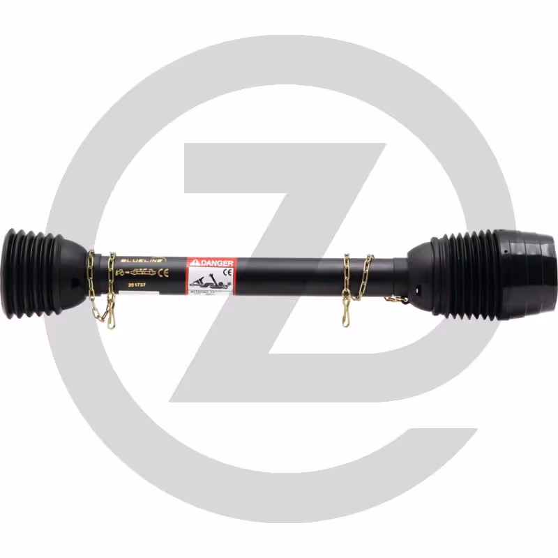 BLUELINE Protection de transmission à cardan - grand angle unilatéral
