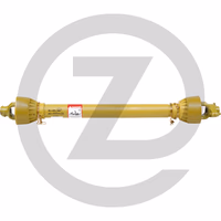 Cardan de transmission standard cr.36x88,8 CT 1'' 3/8, 6 cannelures CM 1'' 3/8, 6 cannelures tube Etoile L 860mm avec Limiteur à boulon Blueline