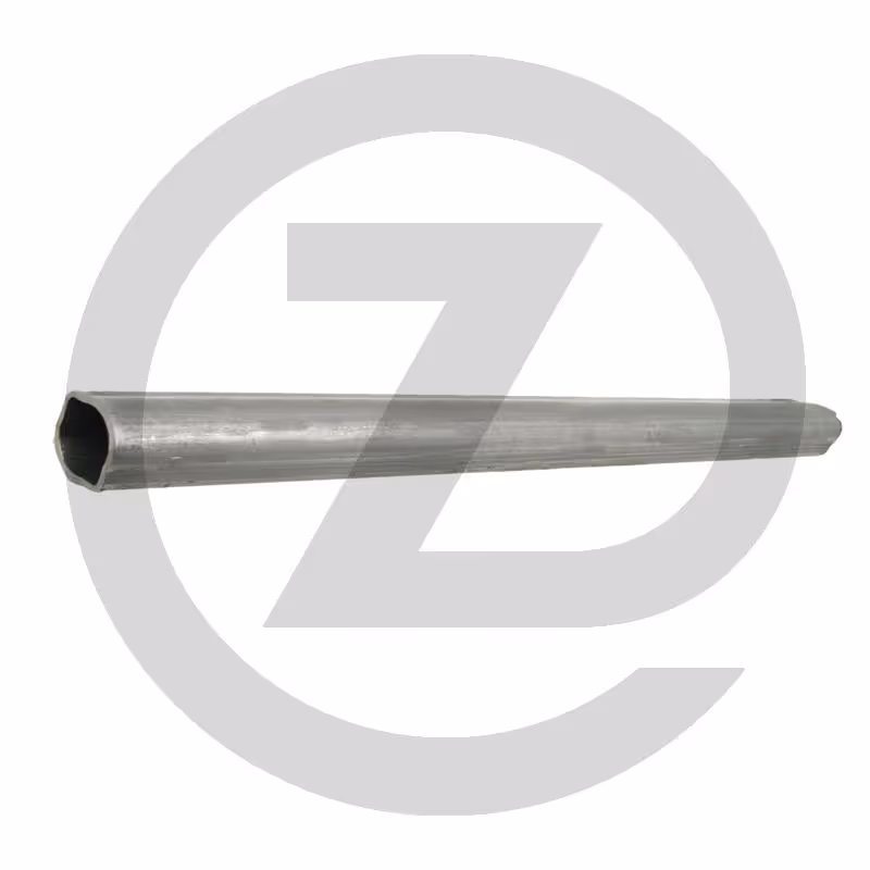 BLUELINE Tube profilé - Profil en étoile, 1 m