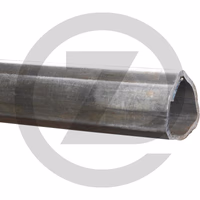 BLUELINE Tube profilé - Système italien, 3 m