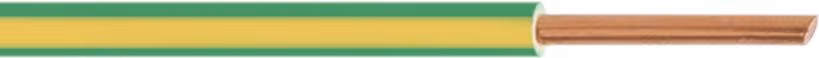 BOBINE 10M HO7-U 2.5 JAUNE/VERT