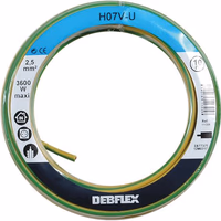 BOBINE 10M HO7-U 2.5 JAUNE/VERT