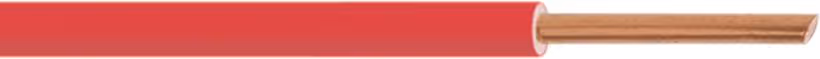 BOBINE 10M HO7-U 2.5 ROUGE