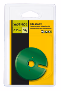 Bobine étain 50 % Sn50Pb50 Ø 1,5 mm - 50 g