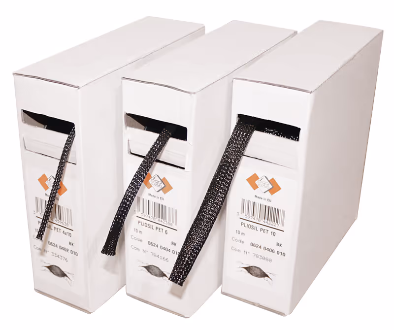 BOITE 10M GAINE TRESSEE PET DIA.12MM