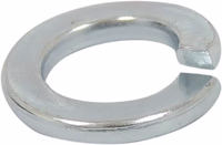 BOITE 2000 RONDELLES GROWER METAL FENDU DIN 127 Z.BLANC DIAM 6