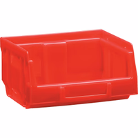 Boite a bec empilable rouge 105 x 88 x 54 mm type b1