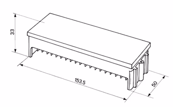 Boite a fusibles a fiches - 10x steatite