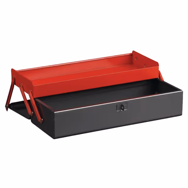Boite a outils metalique 2 compartiments