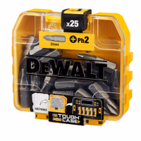 Boite de 25 embouts de vissage PH2 25 mm (commander par 21 pour obtenir le présentoir)