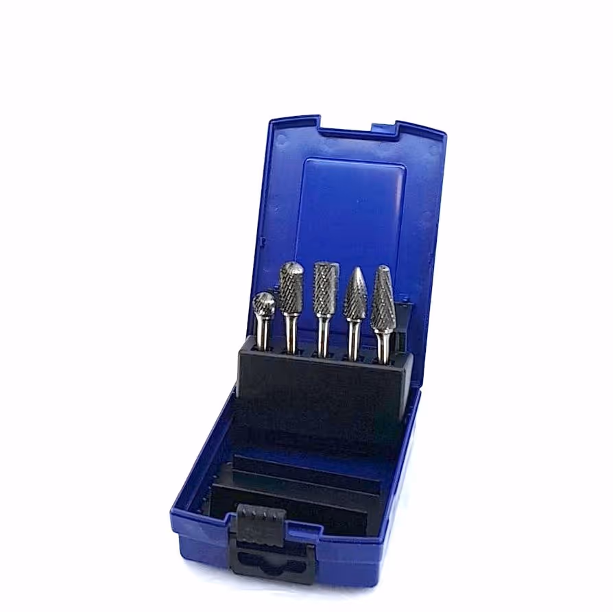 Boite de 5 fraises metalliques