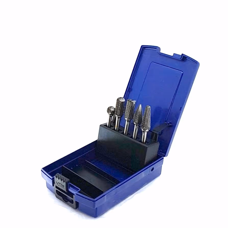 Boite de 5 fraises metalliques