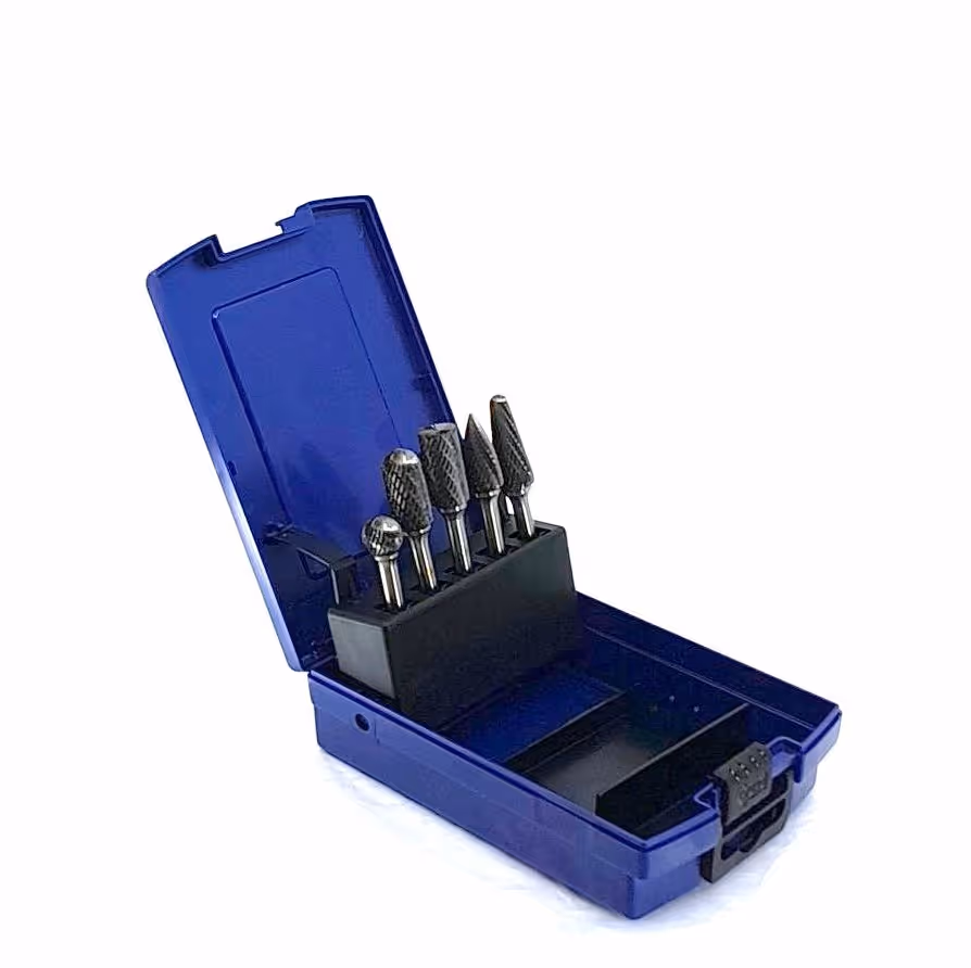 Boite de 5 fraises metalliques