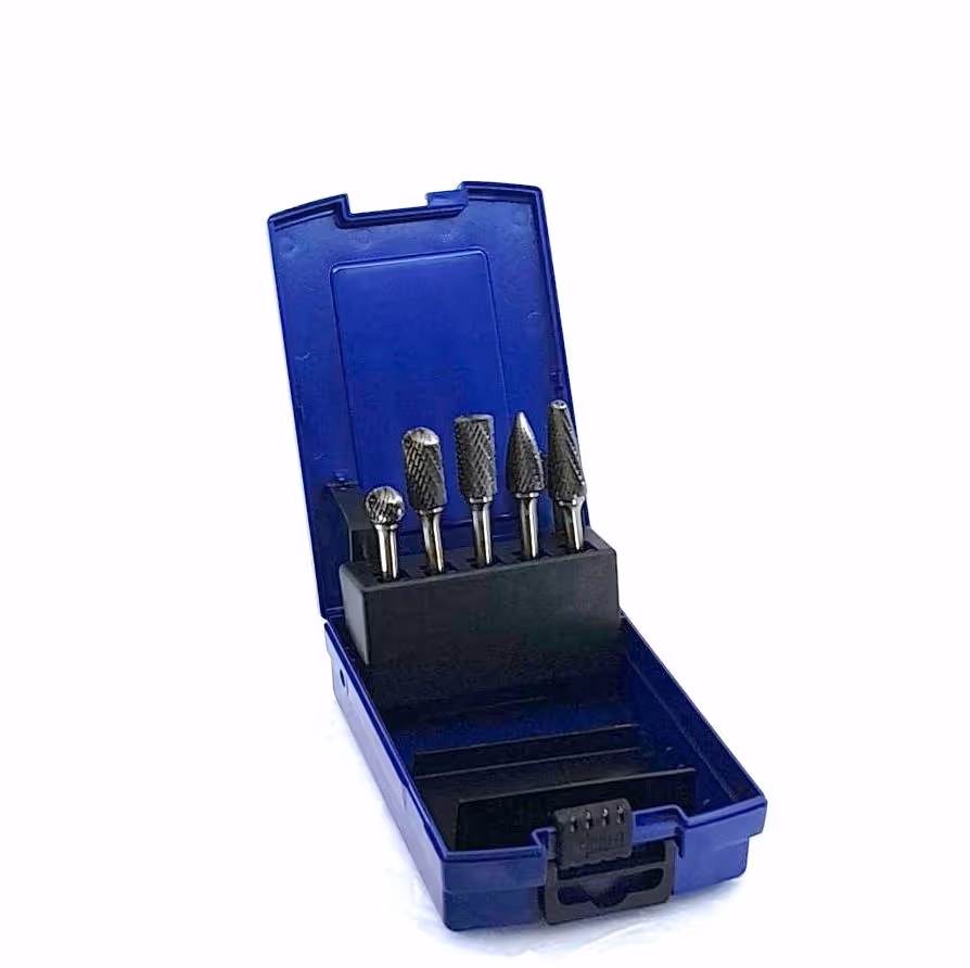 Boite de 5 fraises metalliques