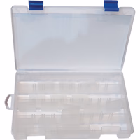 Boite de rangement modulable 4a19 compartiments 280x180x40mm
