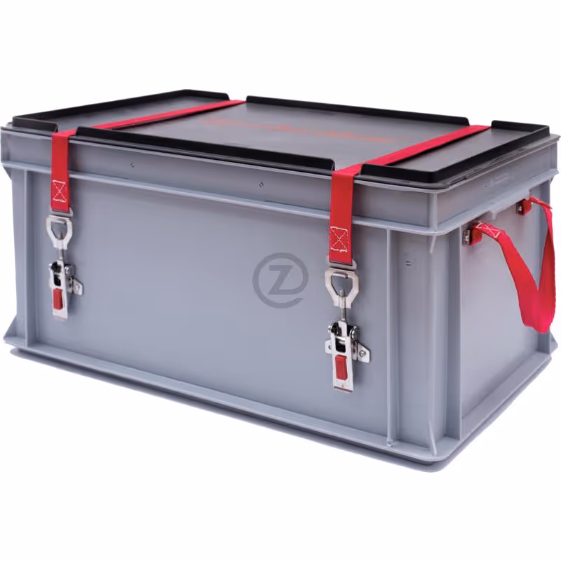Boite de transport et stockage S-Box 1, plastique, groupe d'emballage II