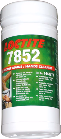 Boite distributrice 70 lingettes impregnees loctite 7852