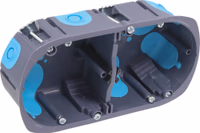 BOITE POUR APPAREILLAGE CLOISON SECHE STOPAIR MULTIMAT 2 POSTES