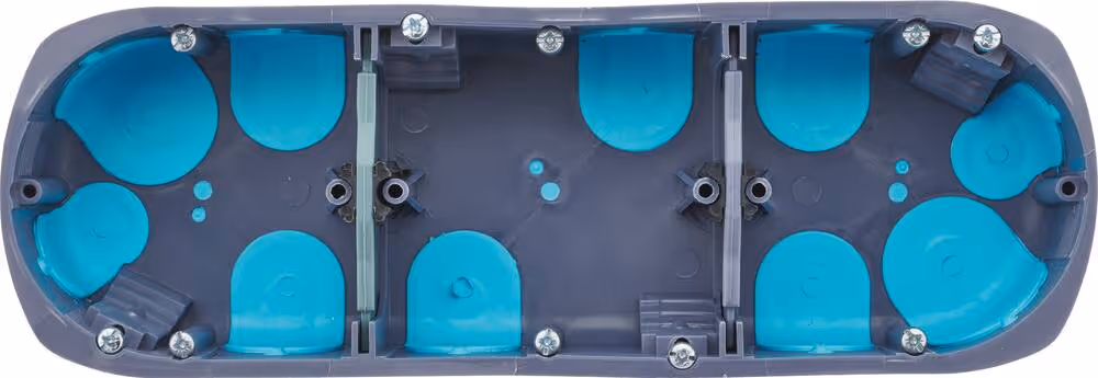 BOITE POUR APPAREILLAGE CLOISON SECHE STOPAIR MULTIMAT 3 POSTES